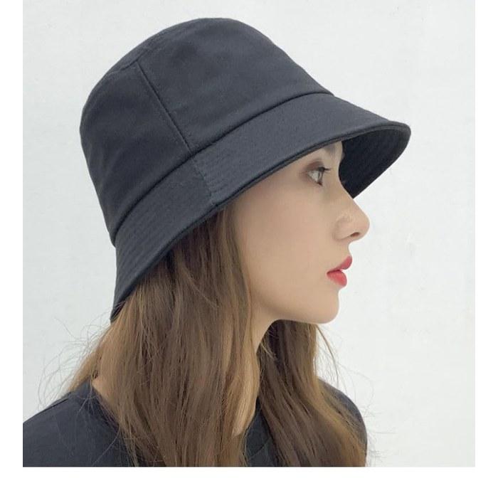 [INSOCUT] Bucket Hat Women's Black (L) 60cm