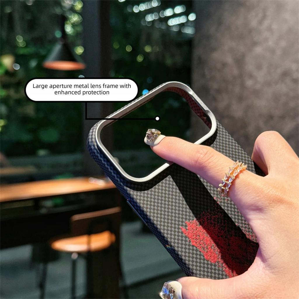 Ultra Thin Kalver Horse Texture Magnetic Case For iPhone 17 Pro Max 16 Pro 15 Pro Ultra Thin Cover Anti-Fingerprint New 2026