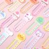 50PCS/Set Kawaii Scale Shape Animal Style Book Clip Book Page Marker Pagination Mark Bookmark