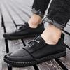 New Men's Dress Casual Shoes Lace-Up Loafers Comfortable Office Walking Shoes Non-Slip Business Sneakers for Men Flats
