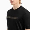 Emporio Armani Ss24 Logo Letter Print Crew Neck Straight Fit Short Sleeve T-Shirt Men Tops Black 3D1TP4-1JUVZ-0999
