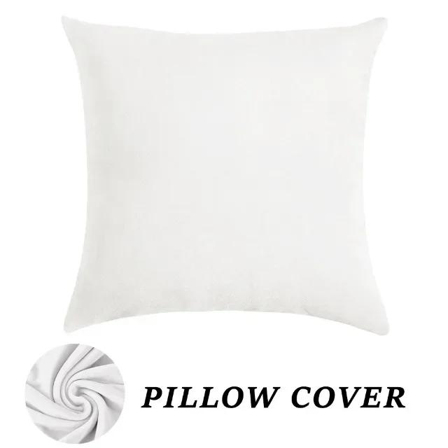 Super Soft Velvet Pillow Cover Stretch Throw Pillowcase for Sofa Bed Decoration Backrest Cushion Cover Home Decor 1pc Squard