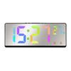 Smart Voice-Activated LED Alarm Clock with Dual Alarms Night Mode and Temperature Display for Bedroom or Desk