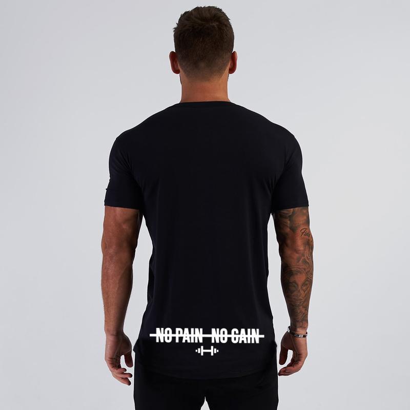 Do The Work  New Arrival Fitness Bodybuilding Gym Sports Summer O-neck Cotton Letter Printed Mens Slim Fit Workout Hip Hop T-shirt
