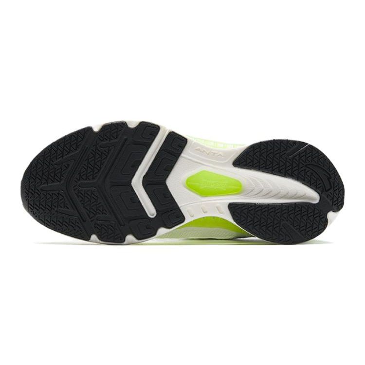 Anta Comfortable Versatile Non-Slip Wear-Resistant Low-Top Running Shoes Kids sneakers White Green 312325516-1