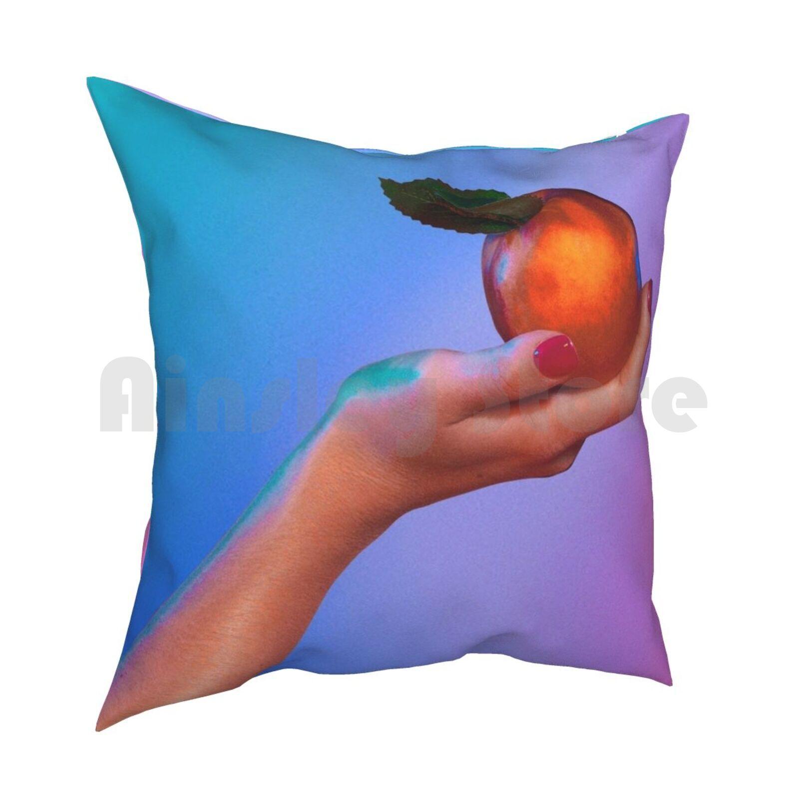 Peachy Froot Pillow Case Printed Home Soft Throw Pillow Marina Marina And The Diamonds Marina Mans World Froot Marina 30x30cm 12x12in