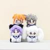 Stylish And Trendy Blue Prison Volleyball Plush Doll Keychain For Enthusiasts Anime