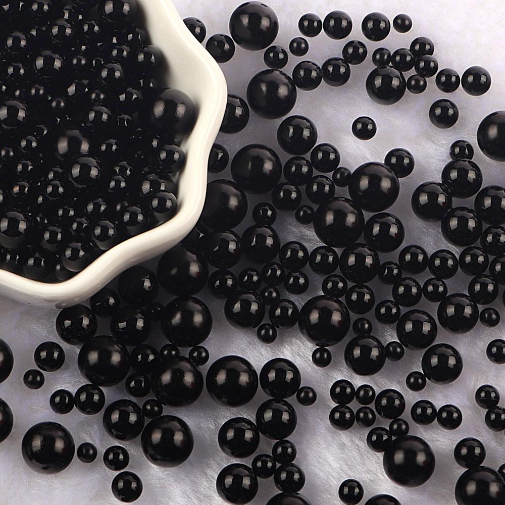 3-10mm 10g No Hole ABS Imitation Pearl Bead Round Plastic Acrylic Spacer Bead for DIY Jewelry Making Findings