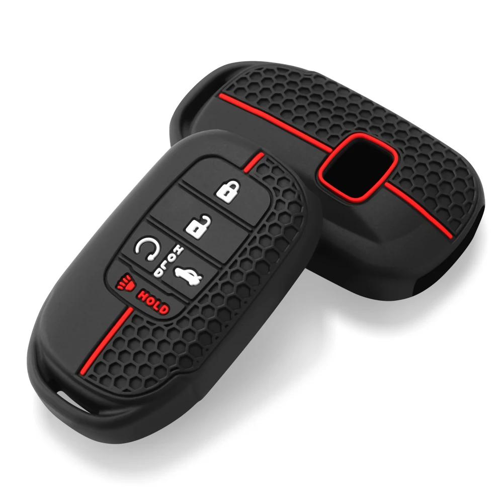 Für Honda Civic Accord Freed City HRV CRV Civic 11. Generation 2021 2022 2023 Silikon-Autoschlüsseletui Schlüsselanhänger Schlüsselabdeckung