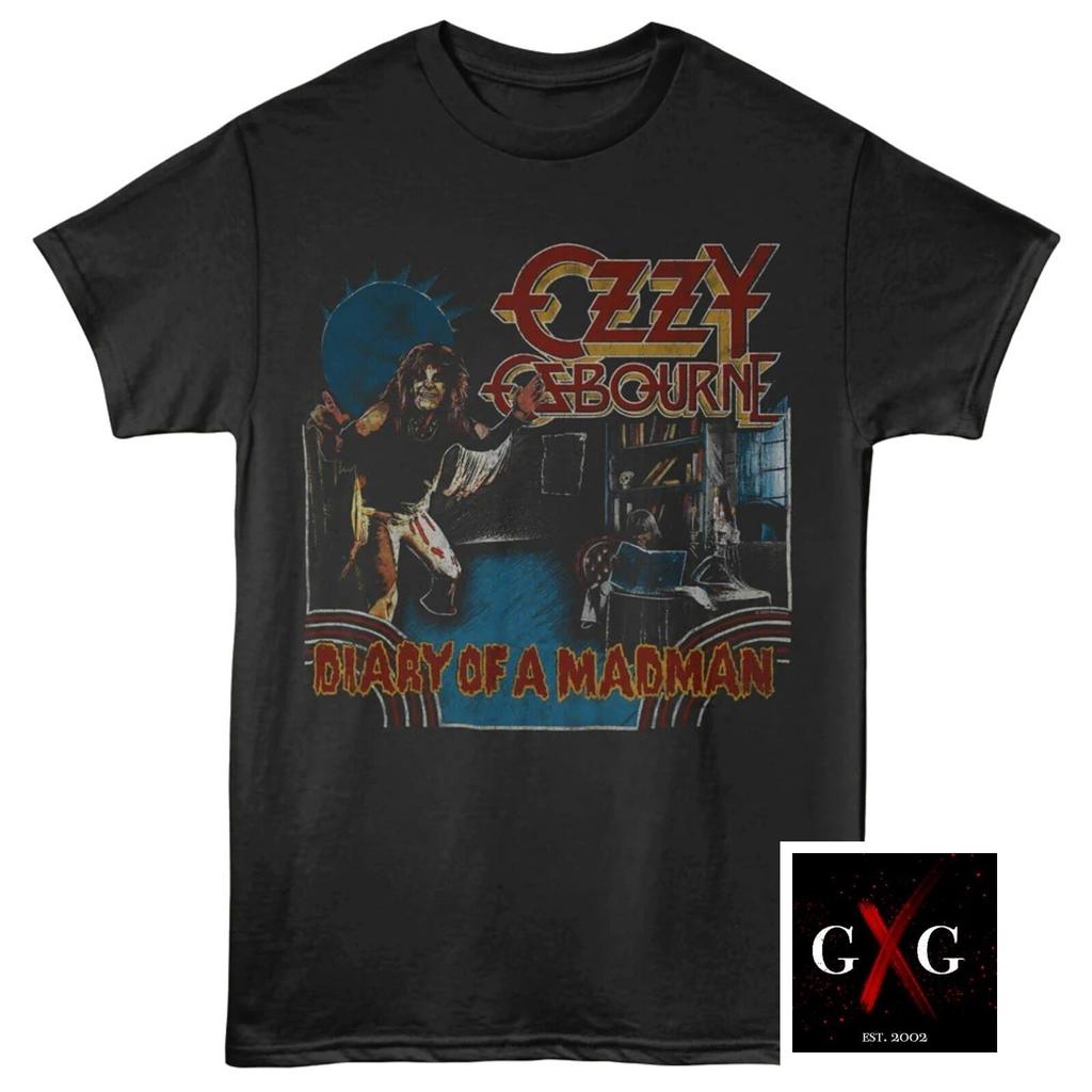 OZZY OSBOURNE cd cvr DIARY OF A MAN MAN Official SHIRT 2X New blizzard bark moon