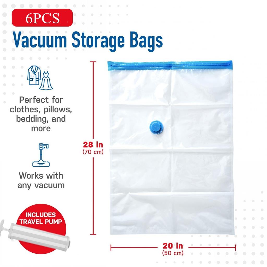 4pcs Thickened Vacuum Compression Bag, Transparent Quilt Vacuum Bag, Storage Bag, Household Clothing Storage And Sorting Bag