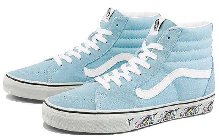 Vans SK8 HI Casual Skateboarding Shoes Unisex Navy Blue VN0A5HXV5O5