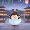 Large Roly-Poly Tang Dynasty Lady Ornament - Home Entrance & Festival Gift