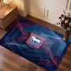 Tappeto in Velluto di Cristallo con Stampa Calcio Ipswich Town, Tappeto da Pavimento Interno Comodo Assorbente d'Acqua Antiscivolo