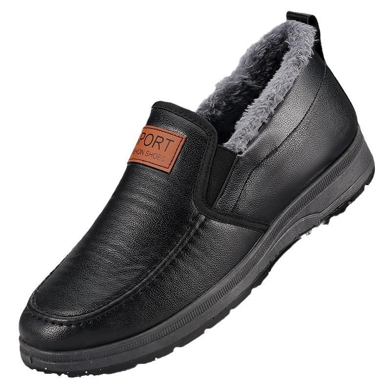 Cotton shoes in winter men's shoes cloth shoes men's piled thickened warm shoes men's