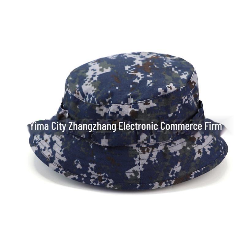 Męski Kapelusz Przeciwsłoneczny Outdoorowy Kamuflażowy - Styl Rybacki, Górski i Typu Basin