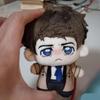 Supernatural Castiel 10cm Cotton Doll Nunu Printed Plush Stuffed Toy Fanart Chibi Angel Keychain Collectible Gift for Fans