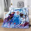 Frozen Adventure Blanket Comfortable Great for Picnics Seaside Bedding for All Seasons Warmthful Decor Gift for Travel Home Birthdays