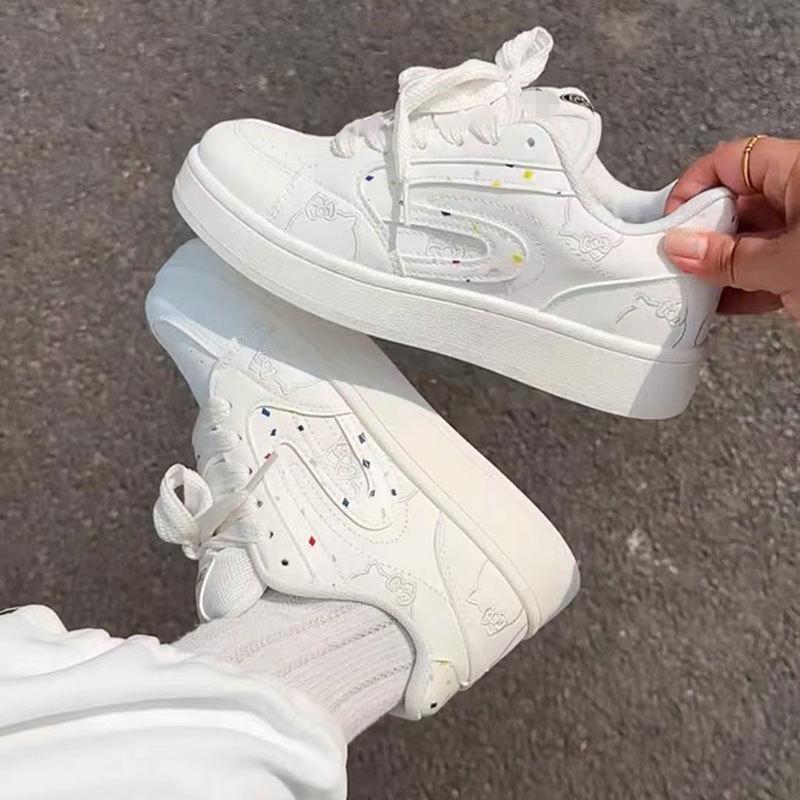 Original Bread Shoes for Women Ins Spring and Autumn New Models for Students Versatile Casual Sports Board Shoes