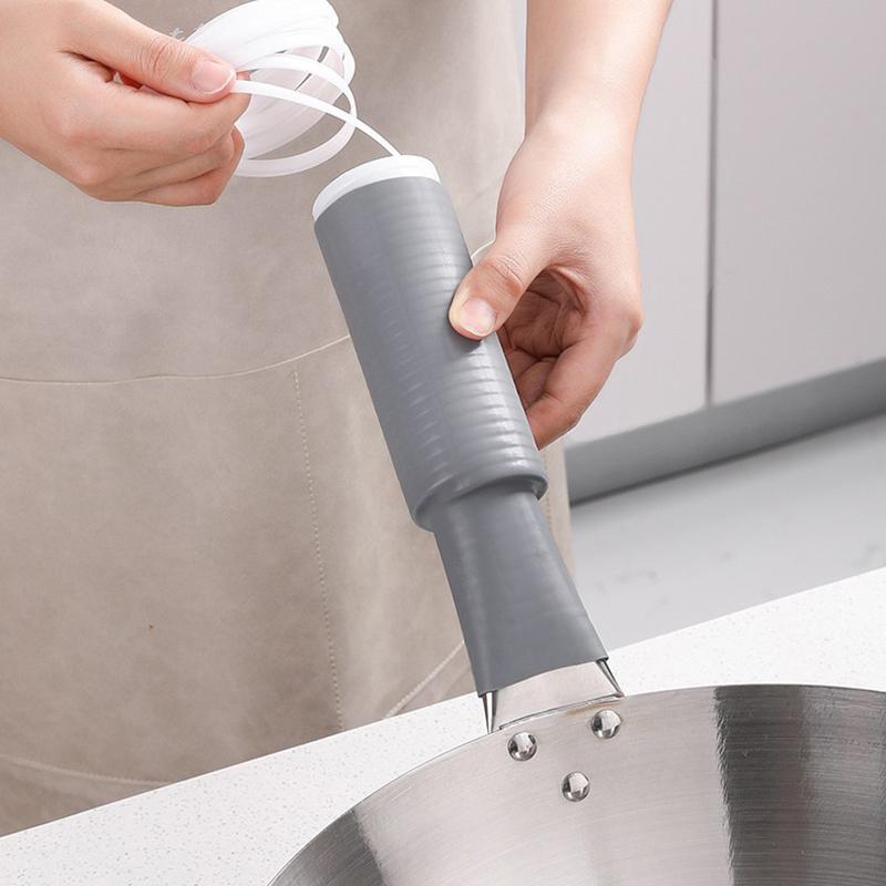 Odporny na oparzenia gumowy ochraniacz uchwytu patelni Uchwyt garnka Pokrowiec odporny na ciepło Uchwyt rękawa Rękaw uchwytu patelni