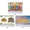 Diamond Painting Monthly Calendar Kit Diamond Painting Paper Calendar Monthly Flip Tabletop Calendar for Adults Beginners