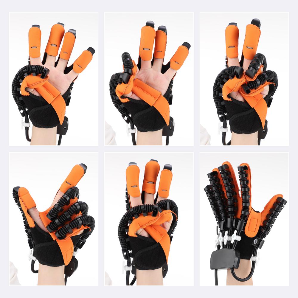 Rehabilitation Robot Gloves Finger Training Hand Exerciser Stroke Hemiplegia Hand Splint Recovery Trainer Support Smart Massage