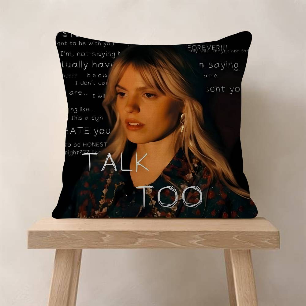 Pop Singer AActor Renee Rapp Cool Personalized Pillow Cover Kids Bedroom Wild Party Decor Pillowcase Kid Birthday Shower Gift
