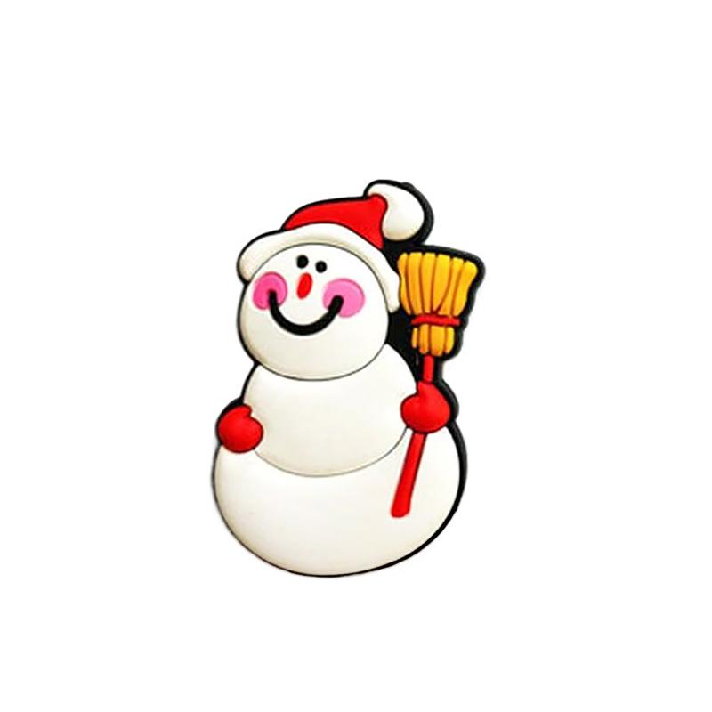 1PC Multi-element Aesthetic Christmas Atmosphere Cartoon Gift Refrigerator Sticker Storage Magnetic Cute PVC