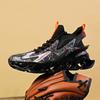 New fly-woven socks blade non-slip breathable sports running shoes breathable comfortable non-slip casual running