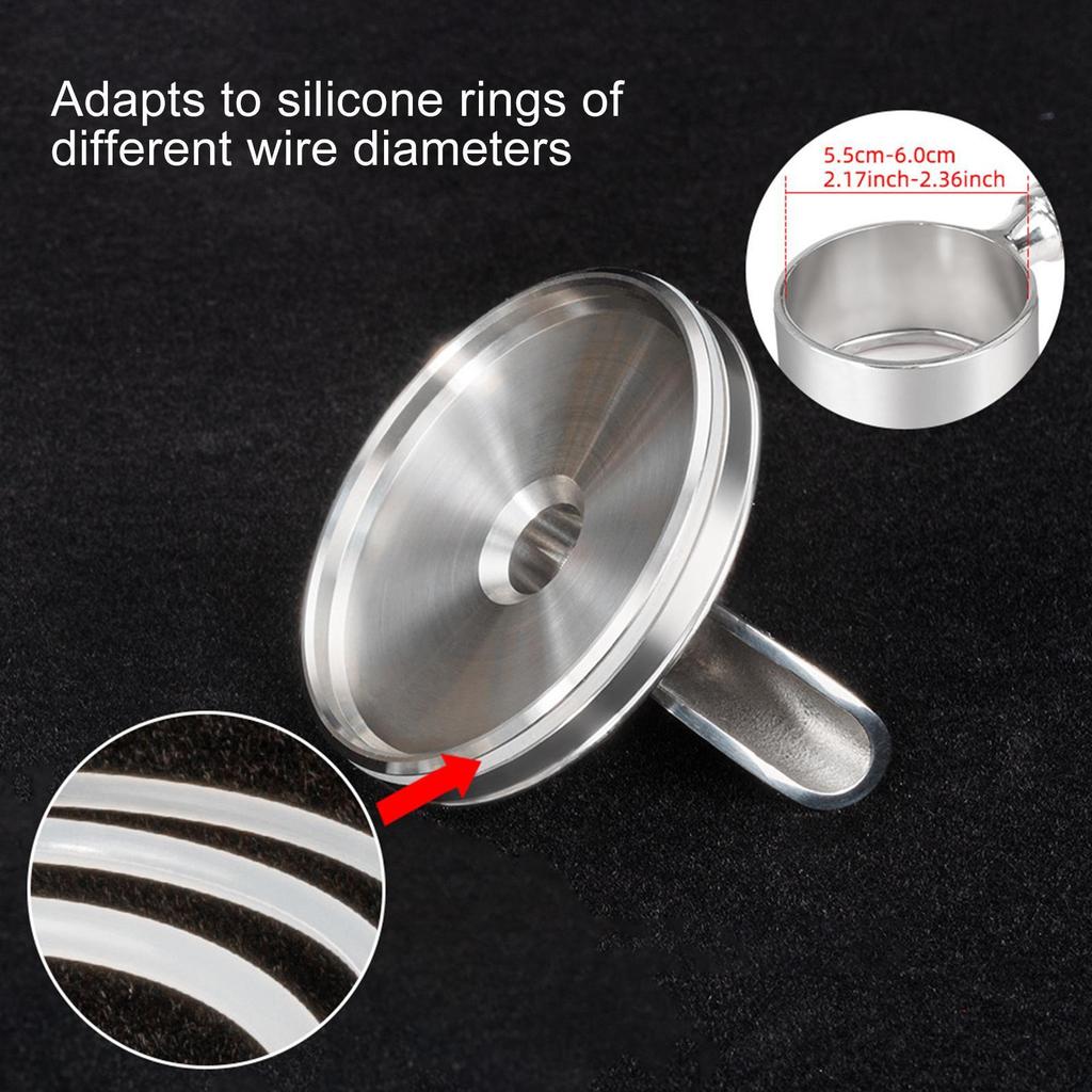 Coffee Diverter Nozzle Coffee Maker Handle Diverter Spout 54MM Replacement Accessories For Commercial Cafe Restaurant Bakery