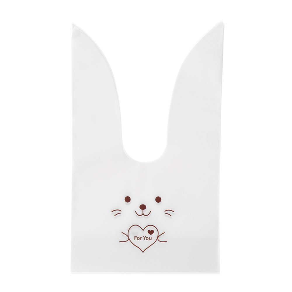 Decoration Bunny Ear Storage Pocket Biscuit Package Candy Bag Easter Rabbit Rabbit Cookie Bags