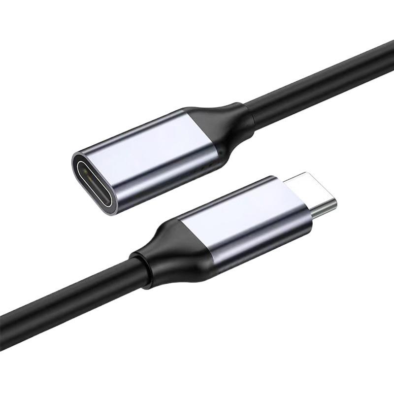 USB 3.1 Type-C Male To Female Data Cable for iPhone 15 & Mate 6