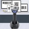 SMVP Wireless Bluetooth 2D Barcode Scanner with Charging Dock