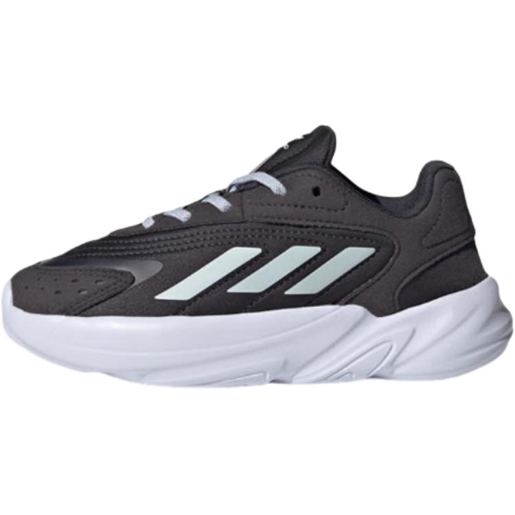 Adidas Originals Ozelia EL C Comfortable Non-Slip Durable Low-Top Walking Shoes Baby Shoes Black IH8029