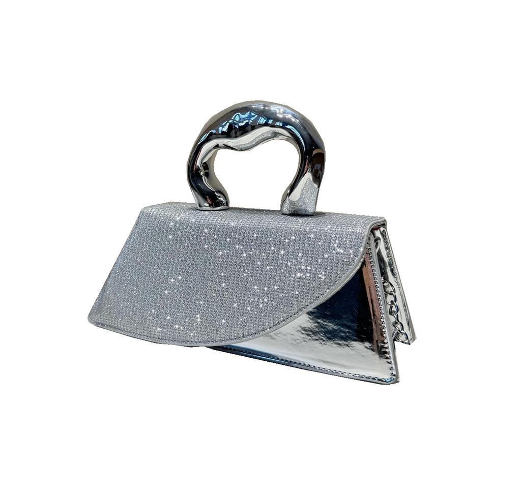 Tasche Damentasche Frühling und Sommer neu 2025 Europäische und amerikanische Mode Nische Handtasche Tasche Klappentyp Schulter Messenger kleine quadratische Tasche