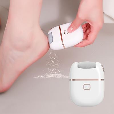 Rechargeable Electric Foot Mill, Thick Grinding Head for Thick Polishing, USB Charging, Portable and Easy To Use, Skin Care, Suitable for Dry Skin