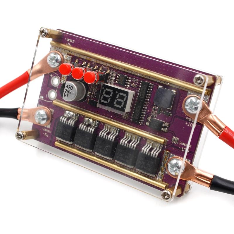 12V Spot Welder DIY Board 99 Gears Power Spot Welding Control Board Adjustable for Welding 18650 Battery Nickel Sheet