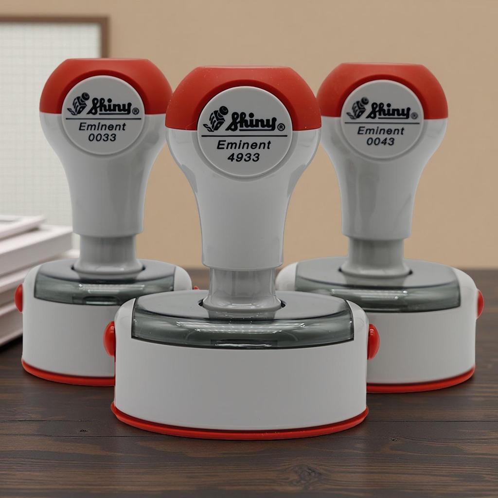 Taiwan Li Brand Custom Engraved Press-Type High-End Photosensitive Seal with Automatic Ink Output