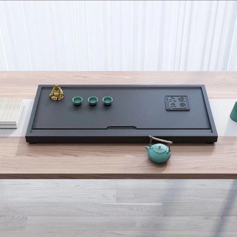 Natural Wujin Stone Kung Fu Tea Set with Tea Tray