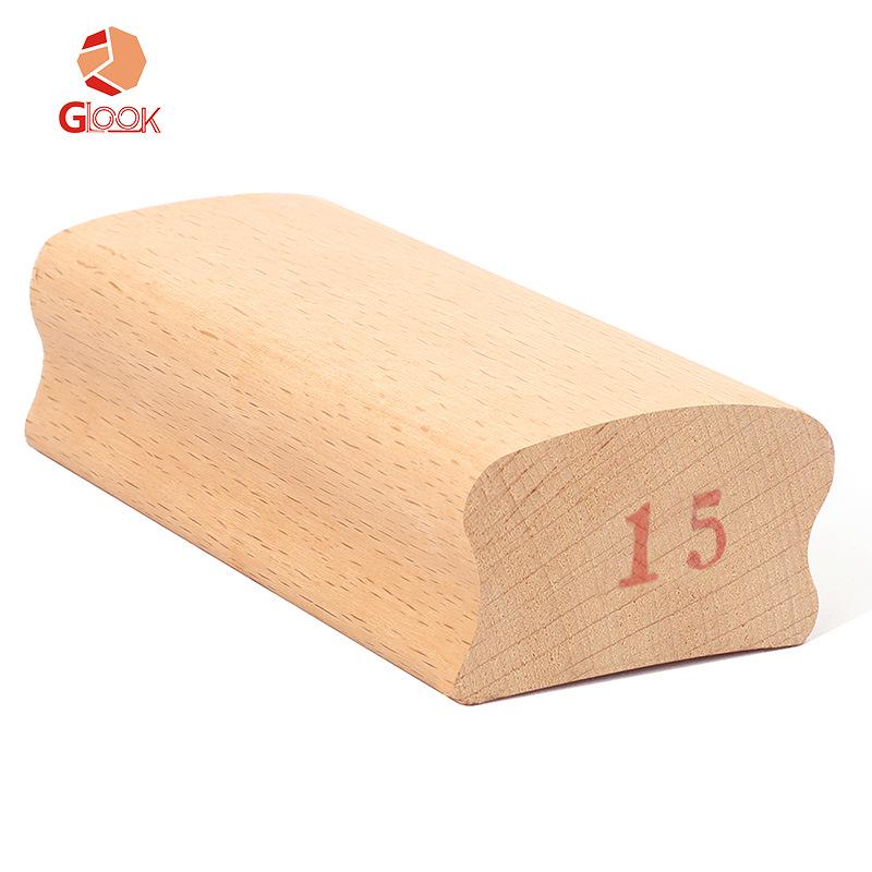 Electric & Acoustic Guitar Neck/Fretboard Leveling Tool: Radius Sanding Block for Frets.