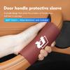 2pcs Car Door Handle Cover Leather Auto Door Knob Protector For Volkswagen VW Golf Jetta Passat mk4 mk5 mk6 CC B5 B6 B7 Golf 4 zk0
