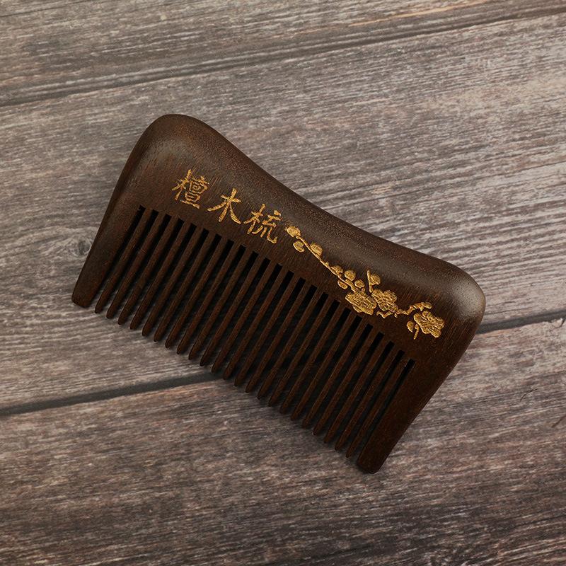 Women Hair Brush Wooden Comb Natural Beauty and Make Up Eco Friendly Custom Comb