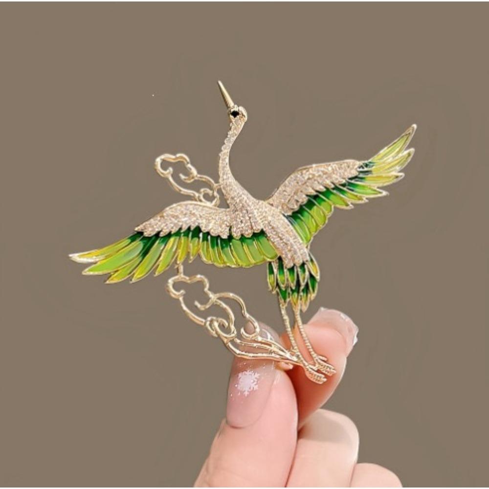 Diamond Butterfly Versatile Simple Brooch Flower Anti-light Pin Clothing Accessories Corsage
