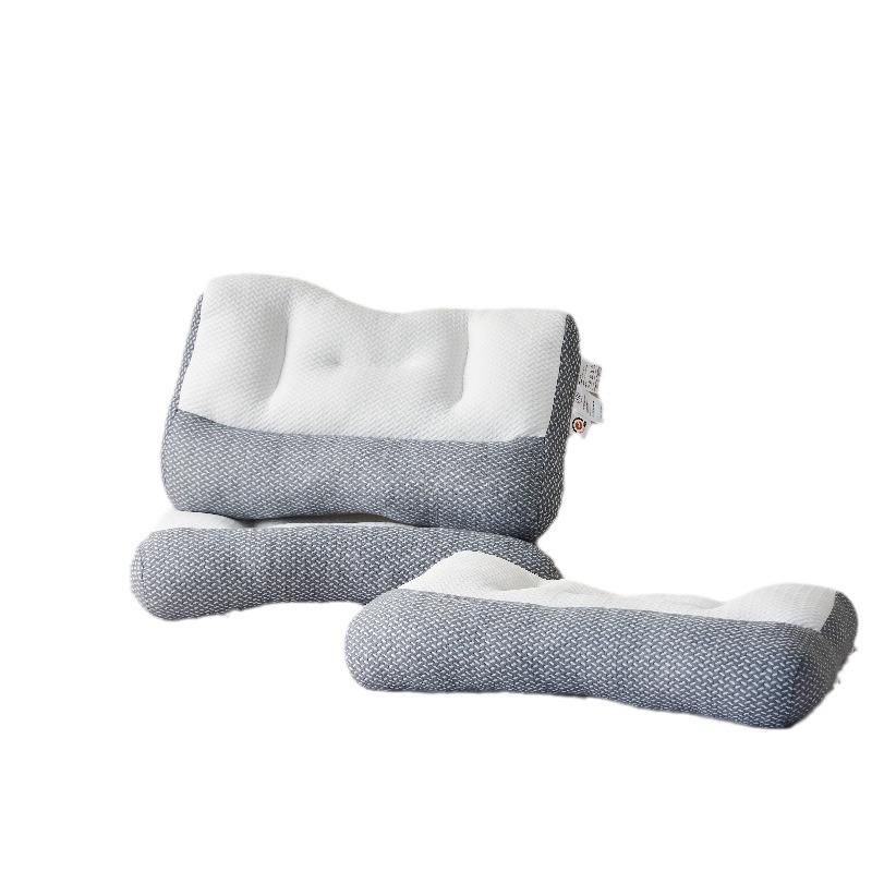 New Knitted Feathered Velvet Neck Pillow Anti-traction Pillow Adult Neck Pillow Star Pillow Core Can Be Machine Washed