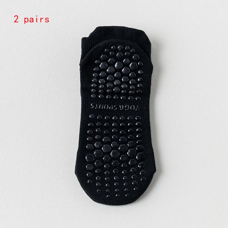 1 Pair/2 Pairs Mesh Breathable Yoga Socks Women Cotton Low Cut Short Gym Fitness Dance Sports Socks Professional Non-slip Floor Pilates Socks