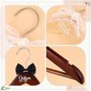 Wedding Pearl Bow Bride & Groom Hanger