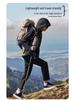Stylish Unisex Waterproof Windproof Color Block Jacket for Hiking and Workwear