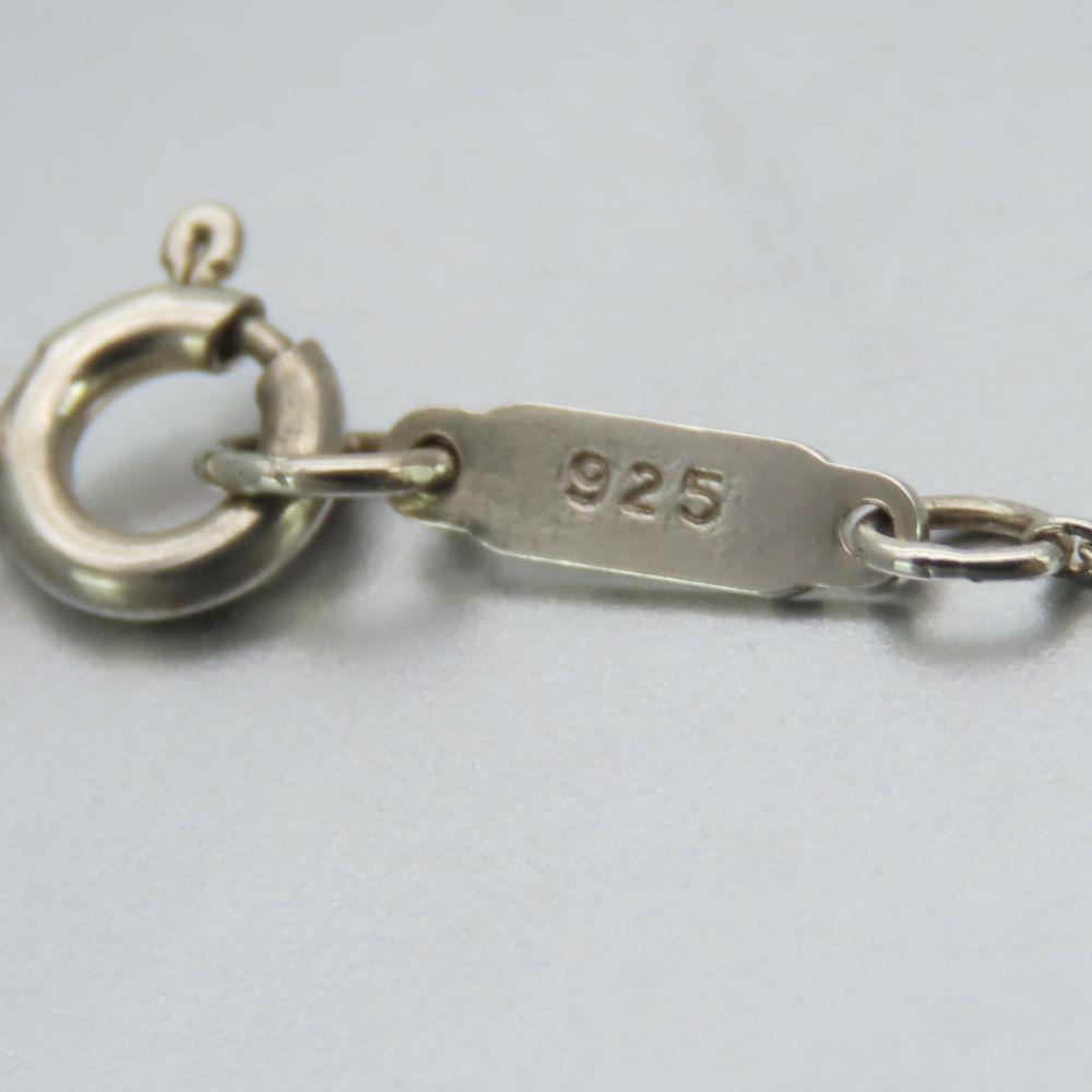 Used TIFFANY&Co. Necklace Silver925/K18 Yellow Gold 2.9g Silver Yellow Gold Heart