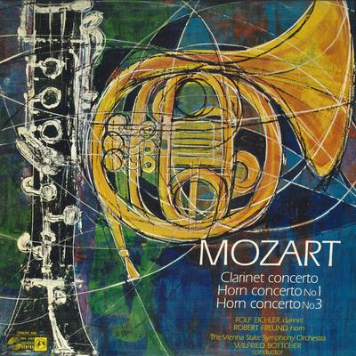 LP Schallplatte MOZART, DIE WIENER STAATSSYMPHONIKER O - Klarinettenkonzert / Hornkonzert N SMS2484 CONCERT HALL 1967 Japan Klassisch Gebraucht