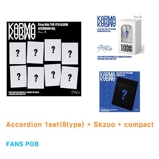 

Виберіть POB ТА SET Пакет Stray Kids KARMA FANS SHOP SET3